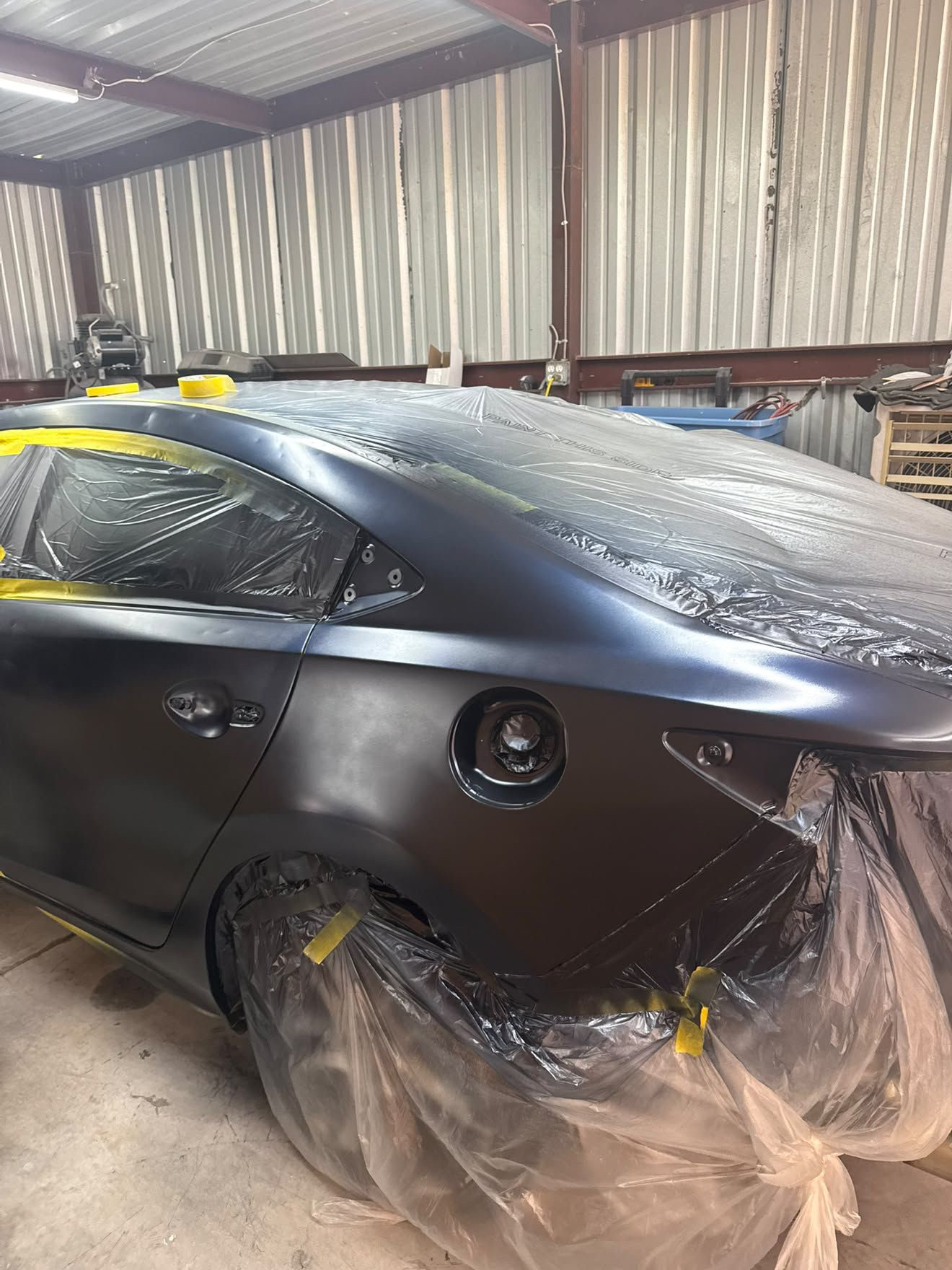 Truck after collision repair